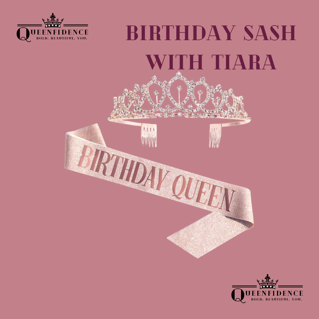 Birthday Sash with Tiara