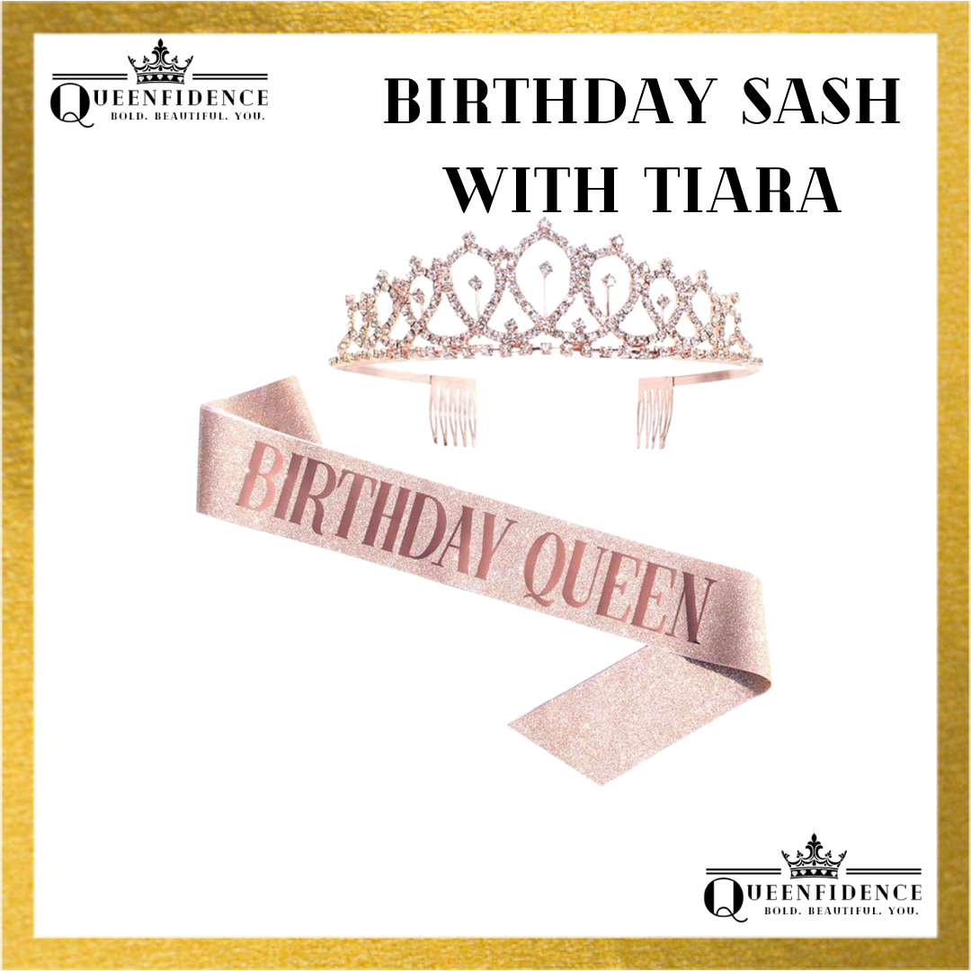 Birthday Sash with Tiara