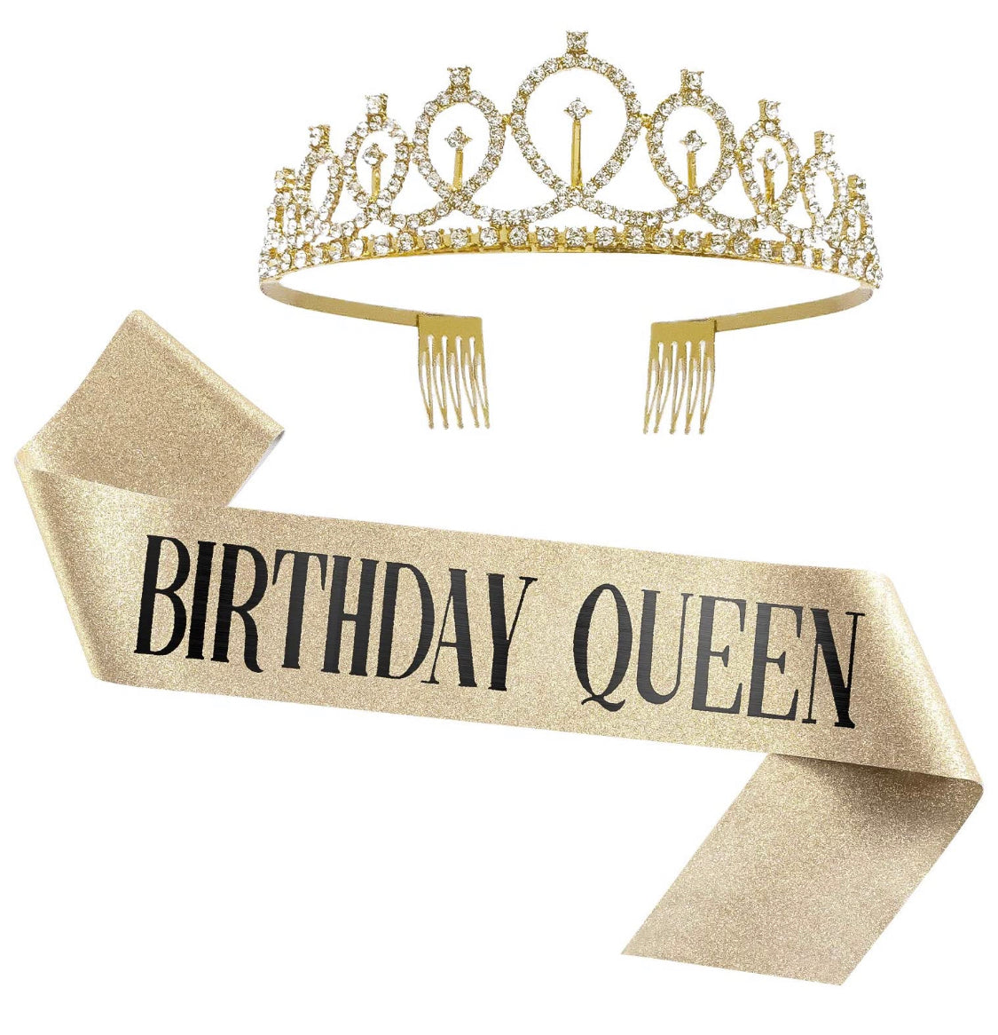 Birthday Sash with Tiara