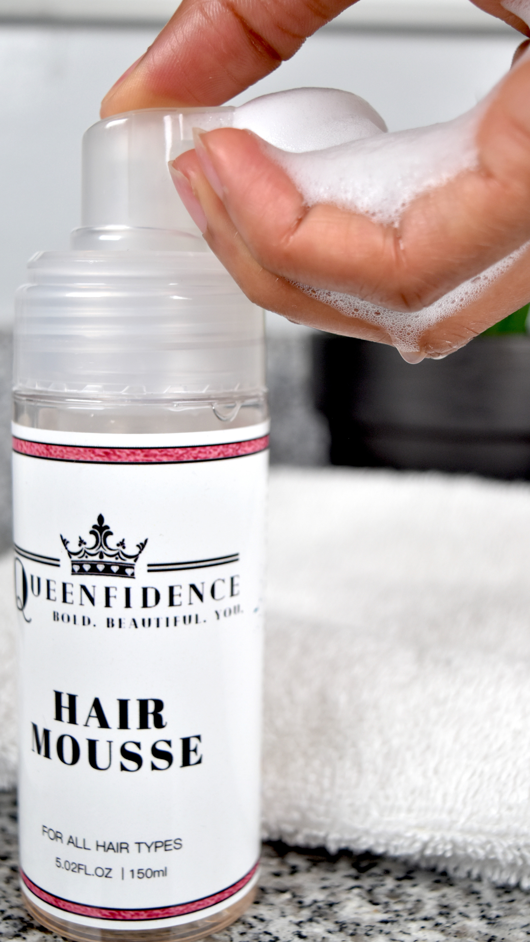 Styling Foam Hair Mousse – Queenfidence
